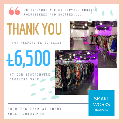 The Smart Works Sustainable Clothing Sale raises £6,500 image