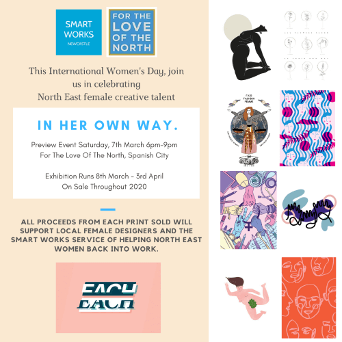Celebrating North East Female Creatives : In Her Own Way. image