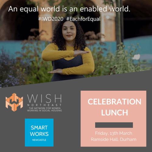 Join WISH North East and Smart Works for an #IWD2020 Celebration Lunch image