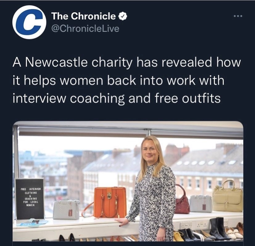 ‘It’s life-changing’ – How one all-important outfit is helping hundreds of Newcastle women find jobs image