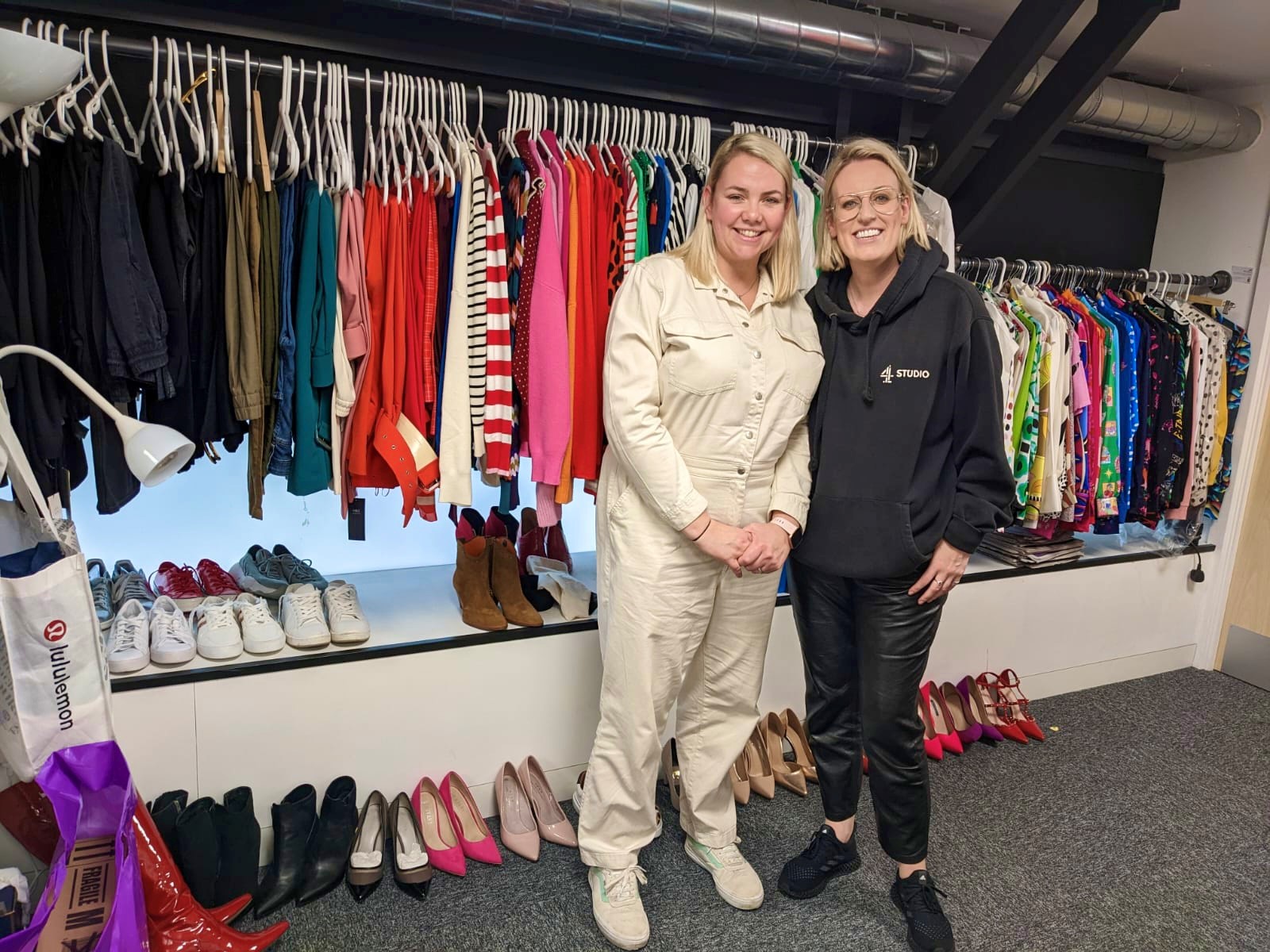 Steph McGovern donates clothes to Smart Works Newcastle image
